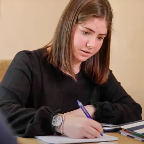 A student preparing for the National Benchmark Tests